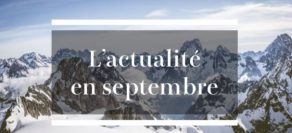 Les nouvelles du mois de septembre